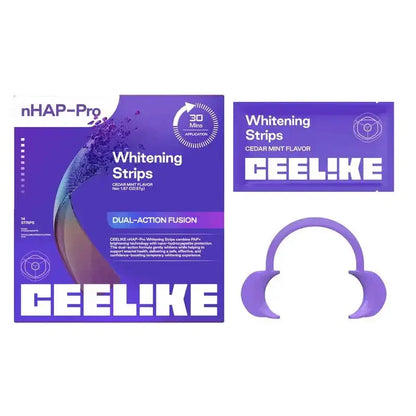 CEELIKE ホワイトニングシート｜過酸化物不使用。歯科医院級の白さを、自宅で・やさしく・30分で。