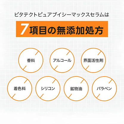 PureVC Max Serum | ビタミンC25%＋フラーレン配合 美容液
