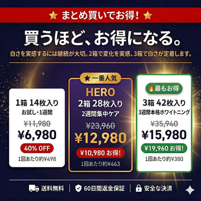 CEELIKE ホワイトニングシート｜過酸化物不使用。歯科医院級の白さを、自宅で・やさしく・30分で。